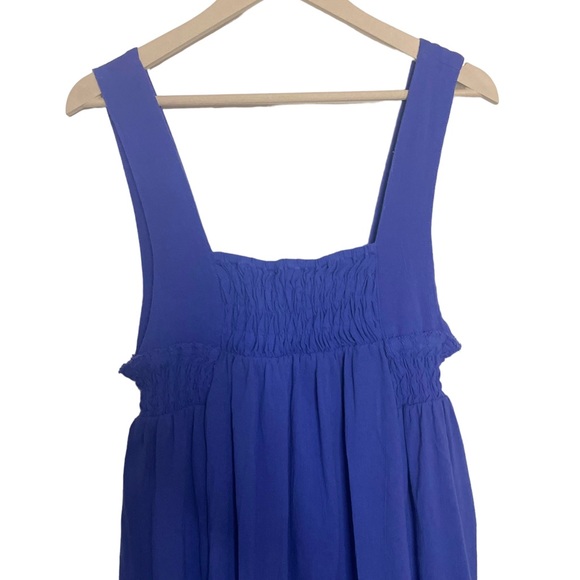 NWOT Free People Delphine Midi Dress in Birdsong Blue size XS - Picture 5 of 7